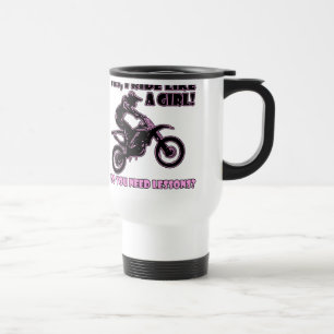 Rittnågot liknande en travel mug för Motocross för Resemugg