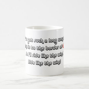 Rittnågot liknande vinden kaffemugg