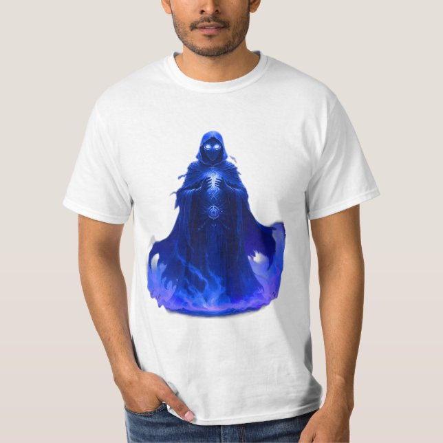 Ritual Begins - Mystisches Gothic Design T Shirt (Framsida)