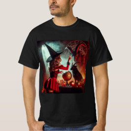 Ritual de la Oscuridad: La Bruja y el Baphomet T Shirt