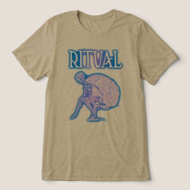 Ritual faded t shirt (Design Framsida)