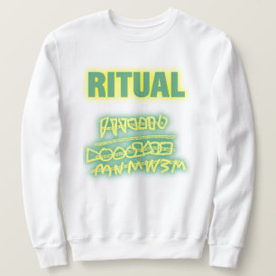 Ritual graffiti glow lång ärmad tröja