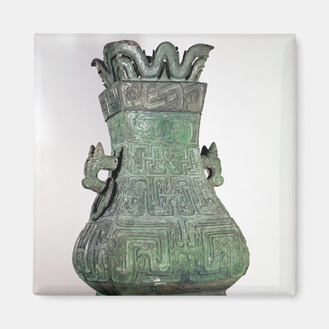Ritual "Hu" vas, Chou Dynast Magnet (Framsidan)