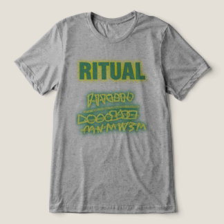 Ritualmässig graffiti-glöd t shirt