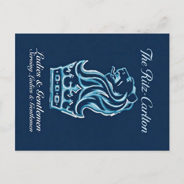 Ritz-Carlton Inspirerad vykort | (Framsida)