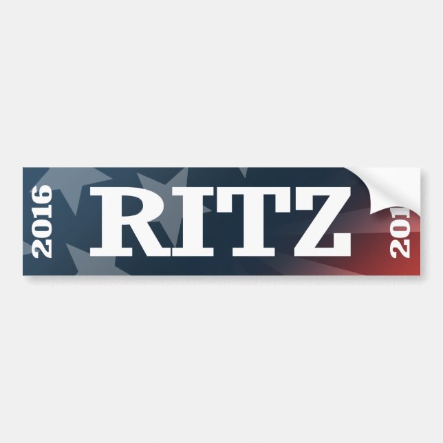 Ritz - Glenda Ritz 2016 Bildekal (Framsidan)