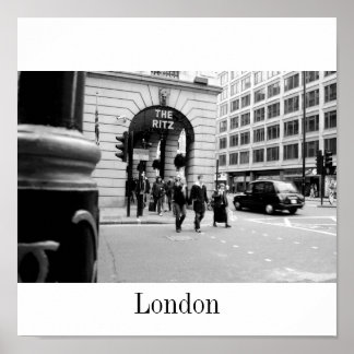 Ritz Hotel London Poster