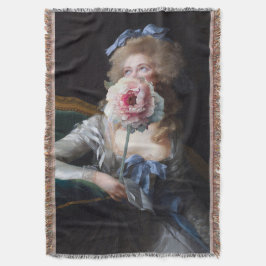 Riv med Rosa Peony Filt