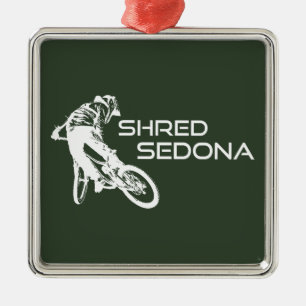 Riv Sedona Arizona Mountainbike Julgransprydnad Metall