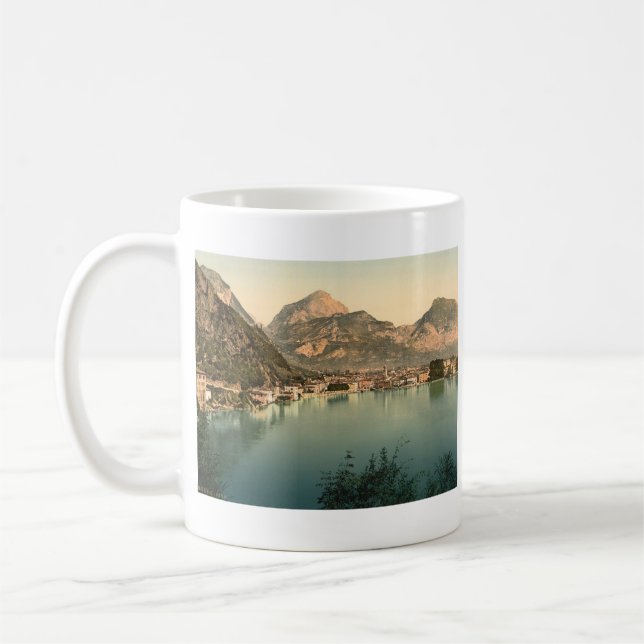 Riva del Garda I, Trentino-Alt Adige, italien Kaffemugg (Vänster)