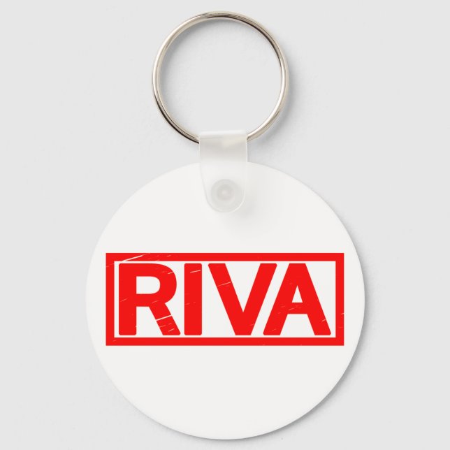 Riva Frimärke Nyckelring (Framsida)