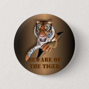 Riva sönder tigerdesign knapp