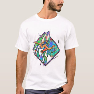 Riva sönder upp det tee shirt