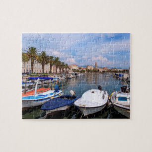 Riva strand, splittring, Kroatien Pussel