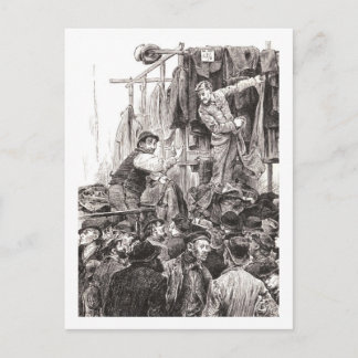 Rival Dealers in Pettirock Lane Vykort