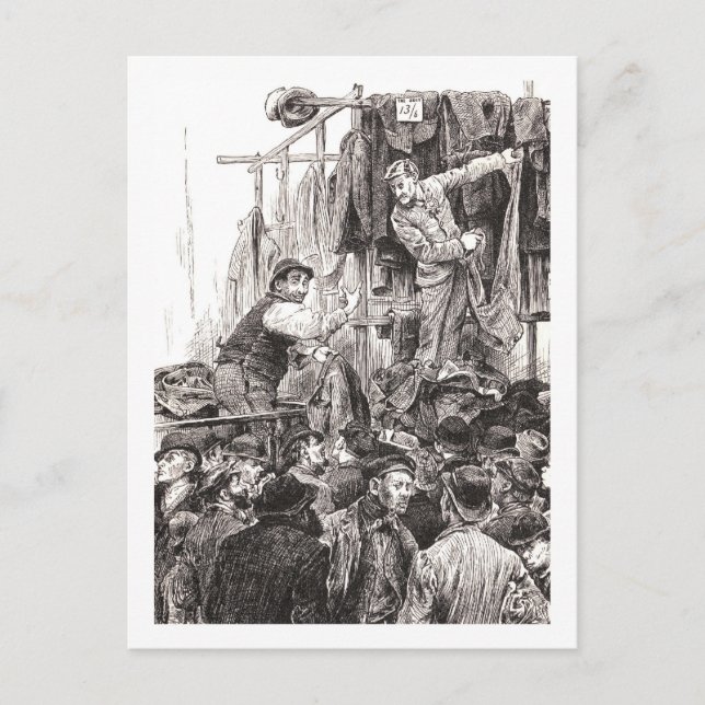 Rival Dealers in Pettirock Lane Vykort (Framsida)