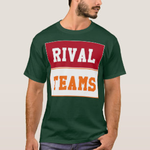 Rival Teams Alabama vs Tennessee TShirt T Shirt