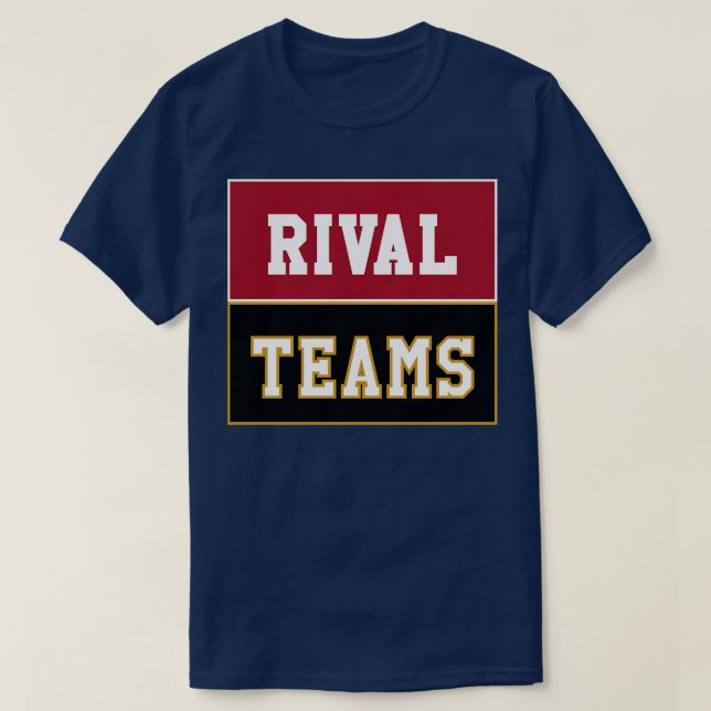 Rival Teams Arkansas vs Missouri TShirt T Shirt (Design framsida)