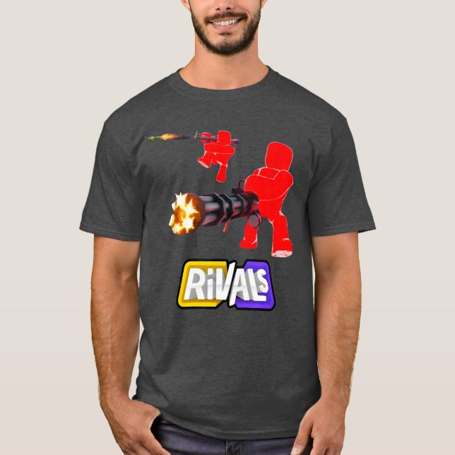 Rivals Game Merch present T Shirt (Framsida)