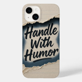 Riven Pappra Humor-citatet iphone case
