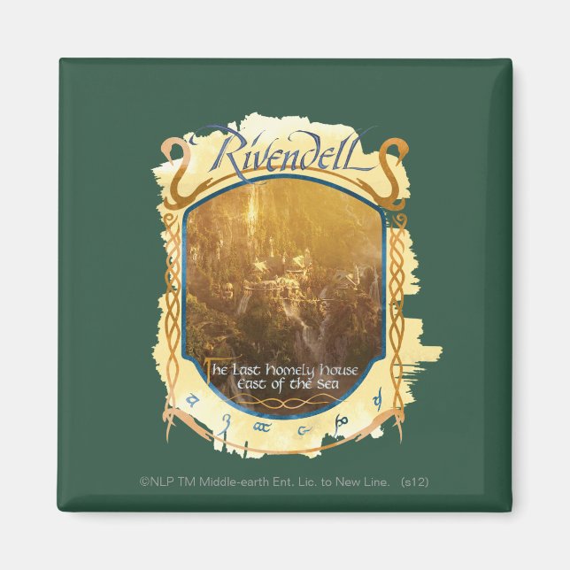 Rivendell Graphic Magnet (Framsidan)