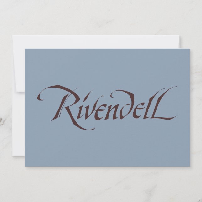 Rivendell Namn Solid (Framsida)