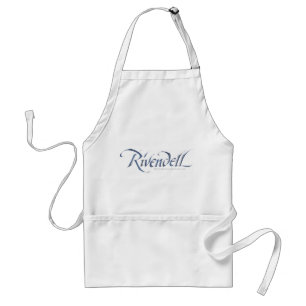 Rivendell Namn Textured Förkläde