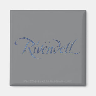 Rivendell Namn Textured Magnet