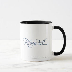 Rivendell Namn Textured Mugg