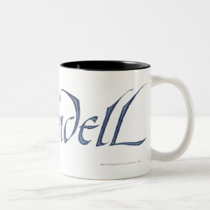 Rivendell Namn Textured Två-Tonad Mugg