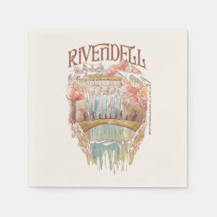 RIVENDELL™ Sällskapet Vattenfärg Illustration Pappersservett