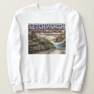 RIVER CANOEING - LETCHWORTH STATE PARK - NEW YORK T SHIRT