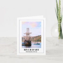 River Dart, Dartmouth, Devon Kort