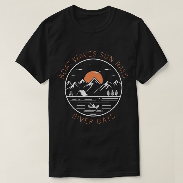 River Days T Shirt (Design framsida)