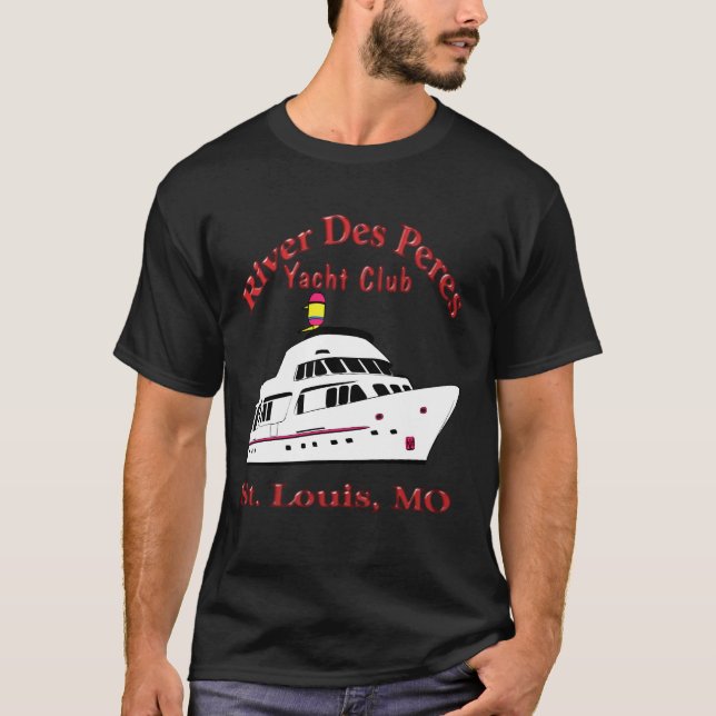River Des Peres Yacht Klubb T-Shirt (Framsida)