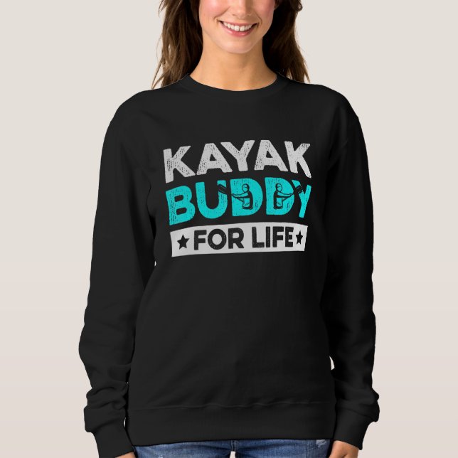 River Kayaking-design för din Kayaking-son T Shirt (Framsida)