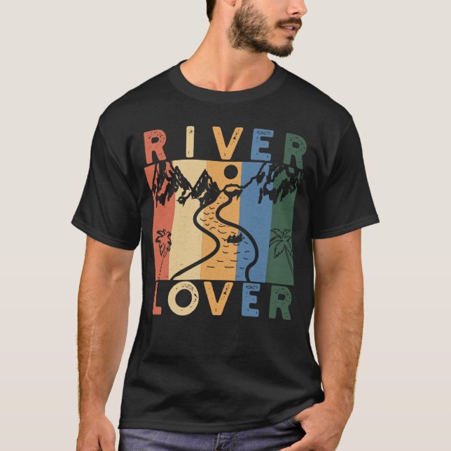 River Lover T Shirt (Framsida)