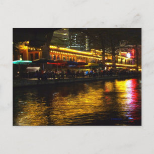 River Night Life Vykort
