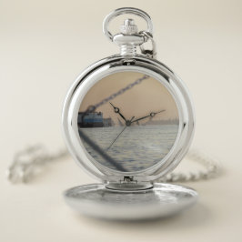 River Nile Sunset Pocket Watch