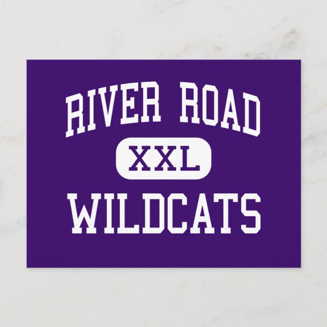 River Road - Wildcat - High - Amarillo Texas Vykort (Framsida)