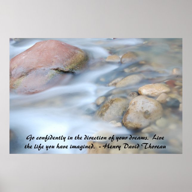 River Rocks Poster (Framsidan)