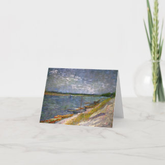 River & Rving Boats Van Gogh Fine Art Kort