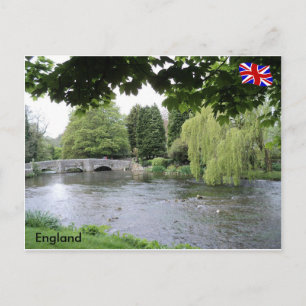 River Rye, Peak District, Derbyshire, England. Vykort