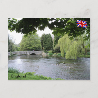 River Rye, Peak District, Derbyshire, England. Vykort