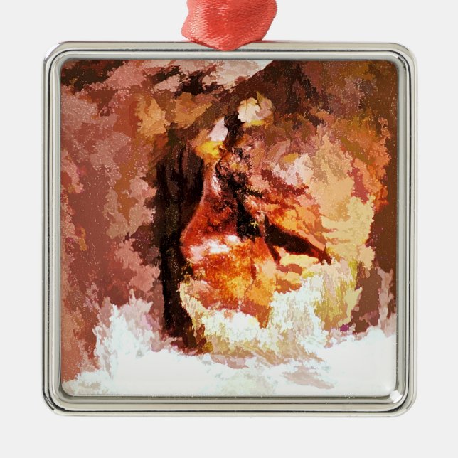 RIVER SPIRIT JULGRANSPRYDNAD METALL (Framsidan)