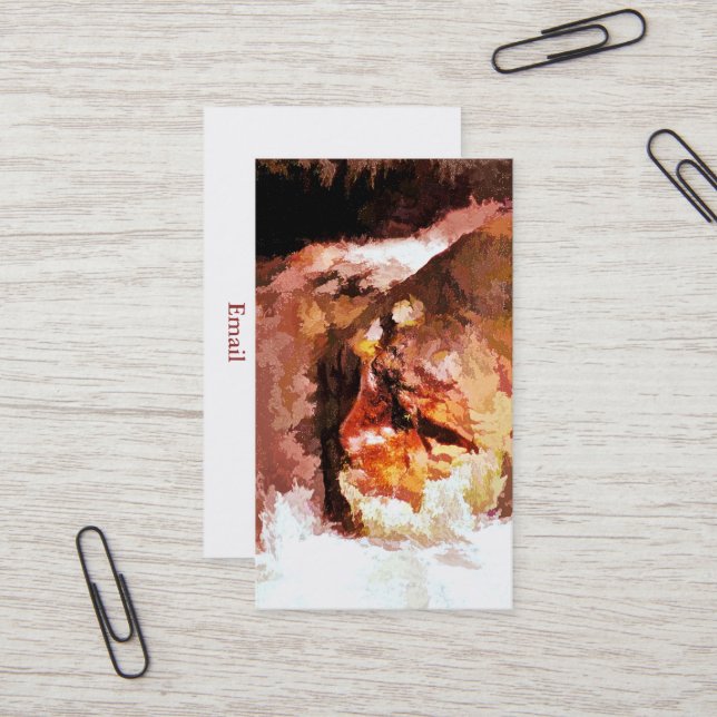 RIVER SPIRIT VISITKORT (Fram/Back In Situ)