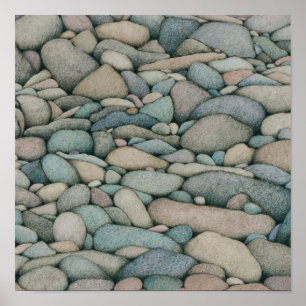 River Sten Print Poster