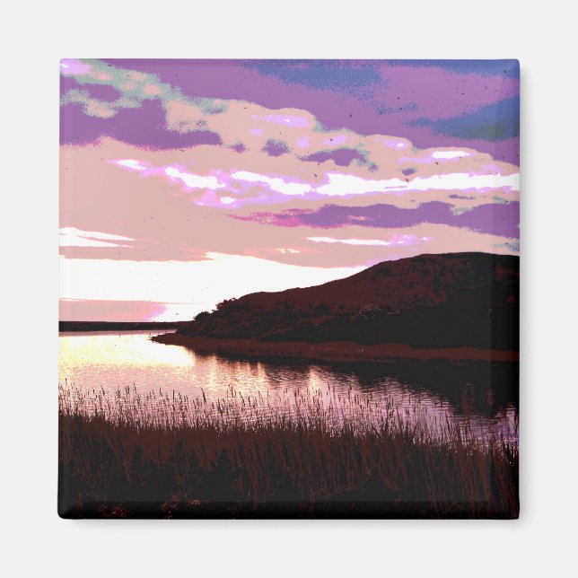 RIVER SUNSET MAGNET (Framsidan)