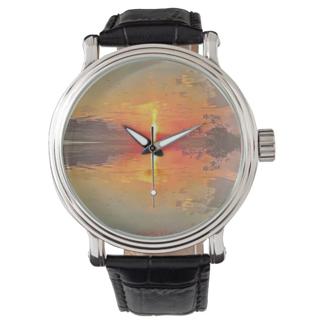 River Sunset Watch Armbandsur (Framsida)
