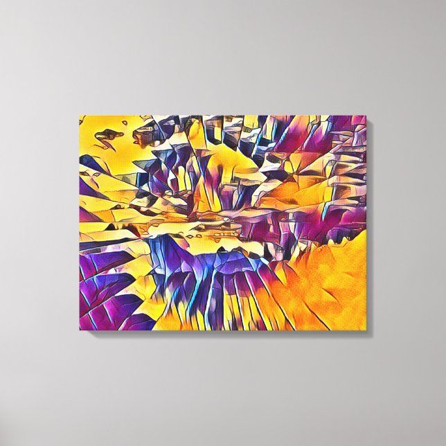 RIVER VATTEN CANVASTRYCK (Framsida)